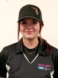 Quick Lane Technician Kat Hunter in Quick Lane at Bozard Ford